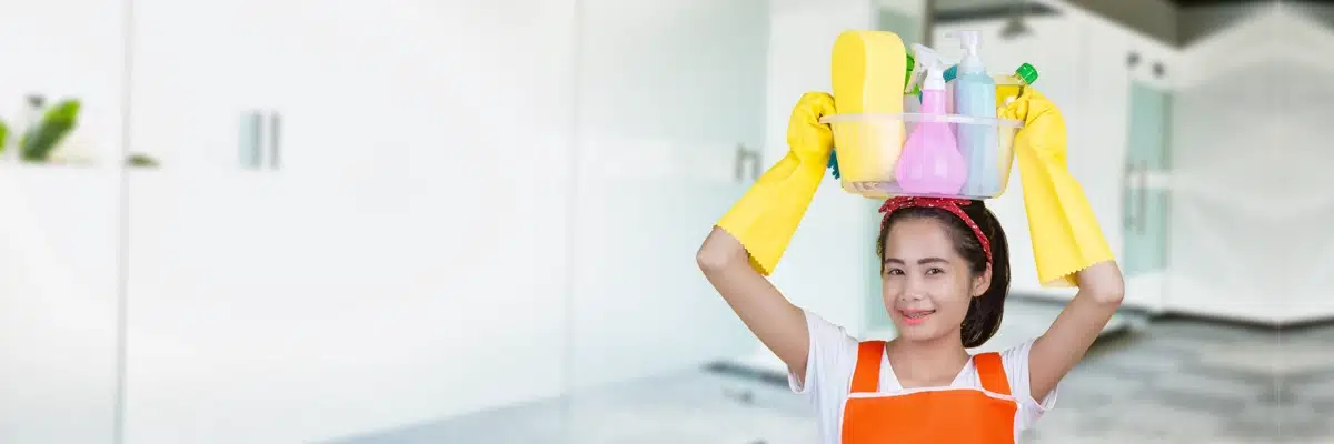 บริการพนักงานทำความสะอาด